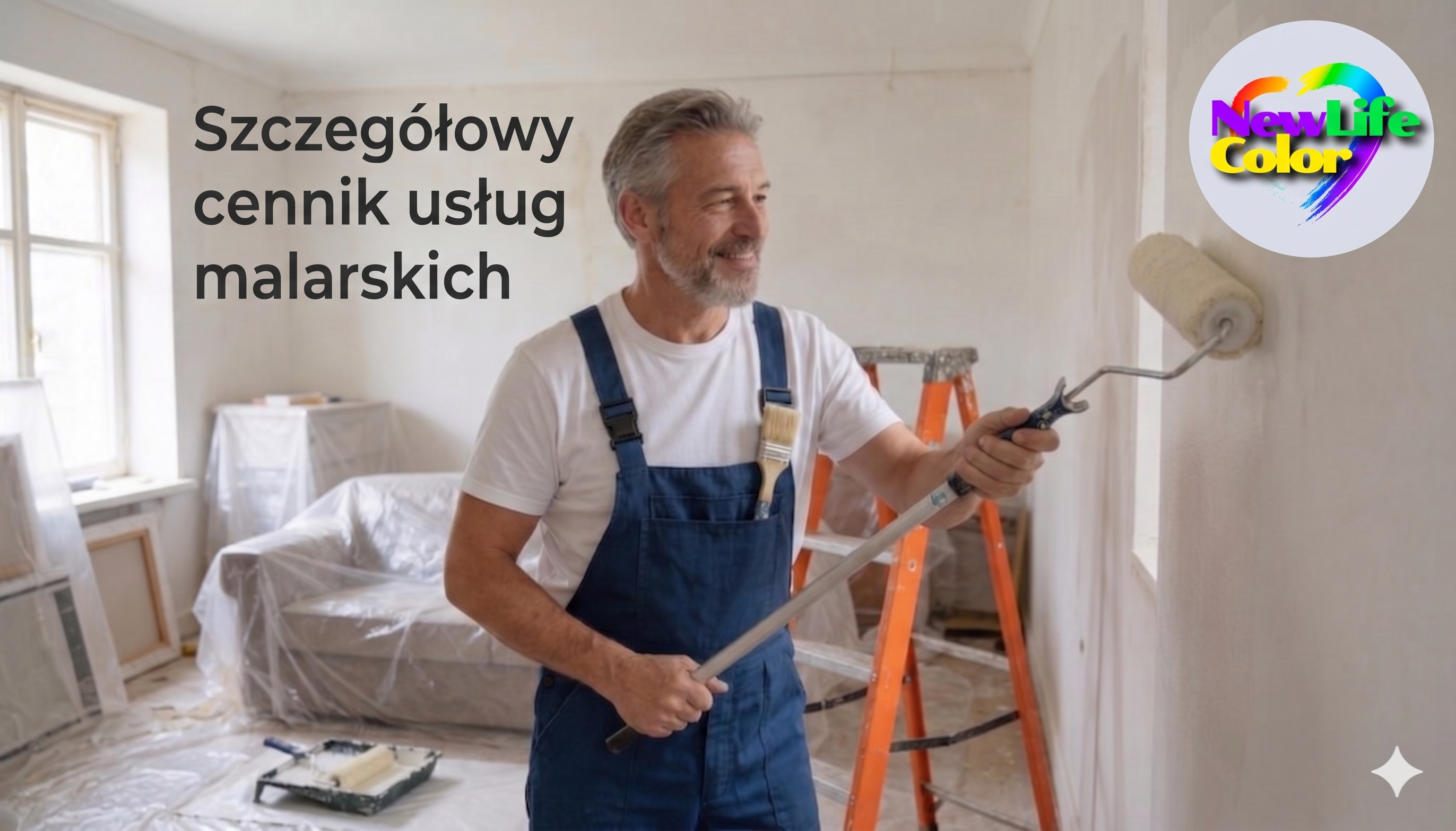 Ilustracja do wpisu na blogu: Bardzo szczegółowy cennik poszczególnych prac malarskich według KNR — Łódź 2026